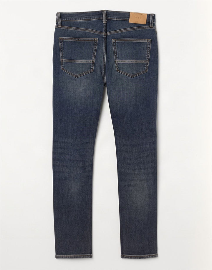 Marks & Spencer Mens Slim Jeans W30 L29 Azul Algodão