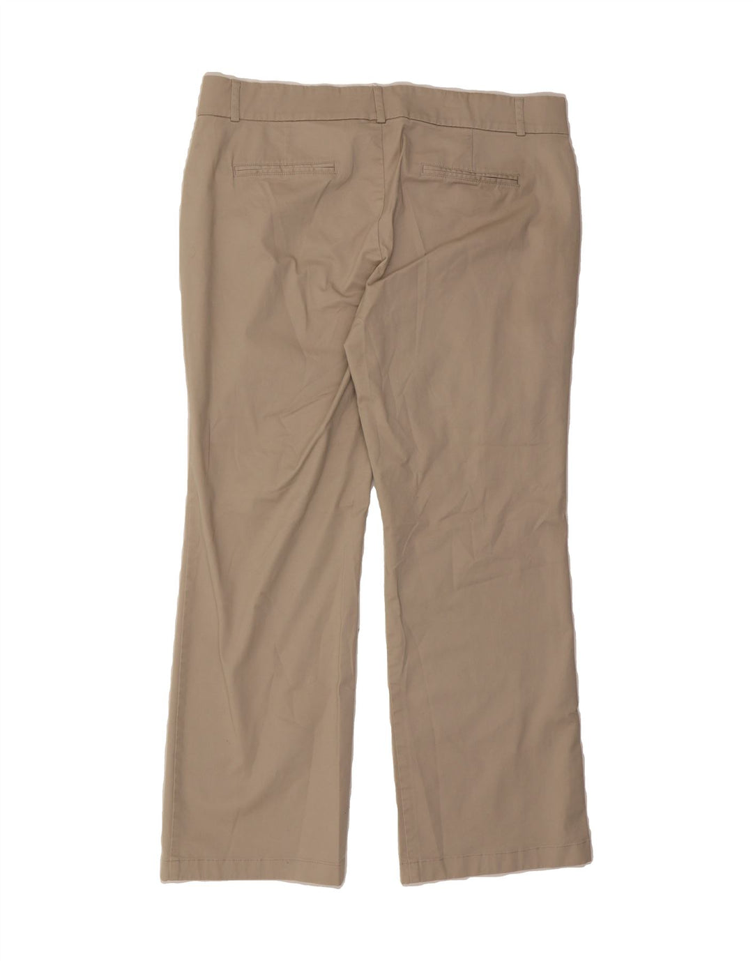 DOCKERS Womens Bootcut Casual Trousers US 16 2XL W36 L28 Beige Cotton Vintage Dockers and Second-Hand Dockers from Messina Hembry 