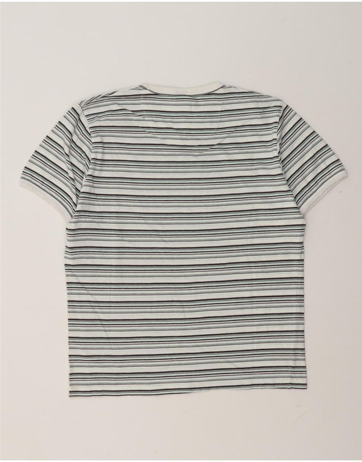 Camiseta masculina Nike Top médio listrado multicolorido