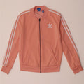 Jaqueta Adidas Feminina Graphic Tracksuit UK 8 Pequena Rosa Poliéster