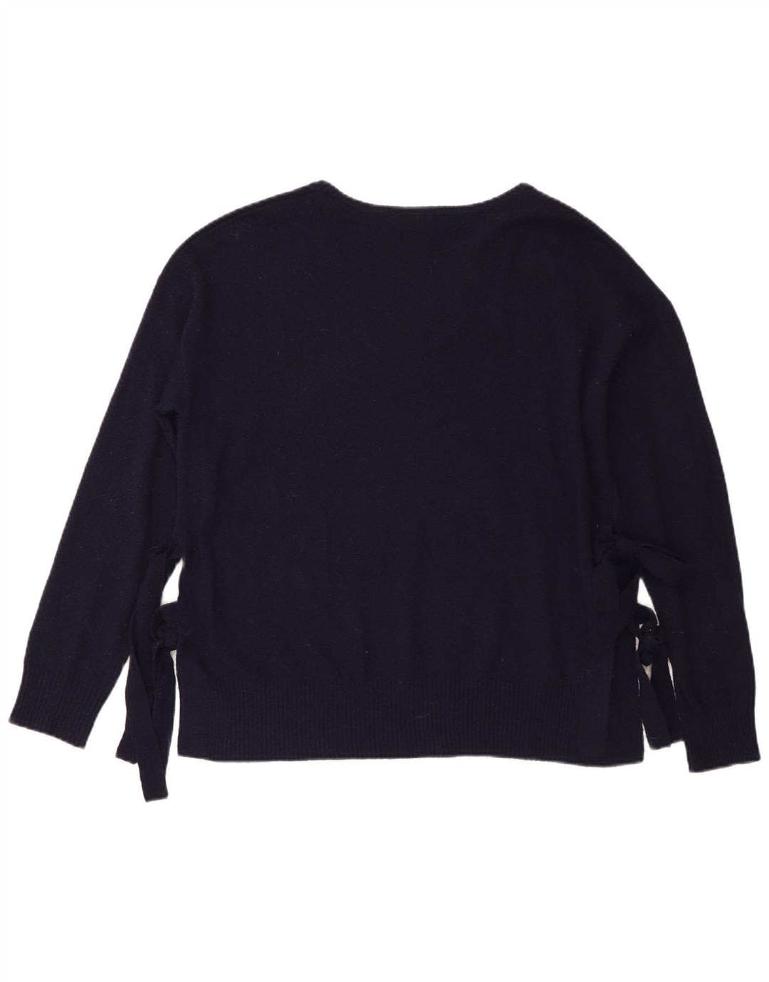 Suéter feminino Esprit com gola canoa Reino Unido 14 médio azul marinho