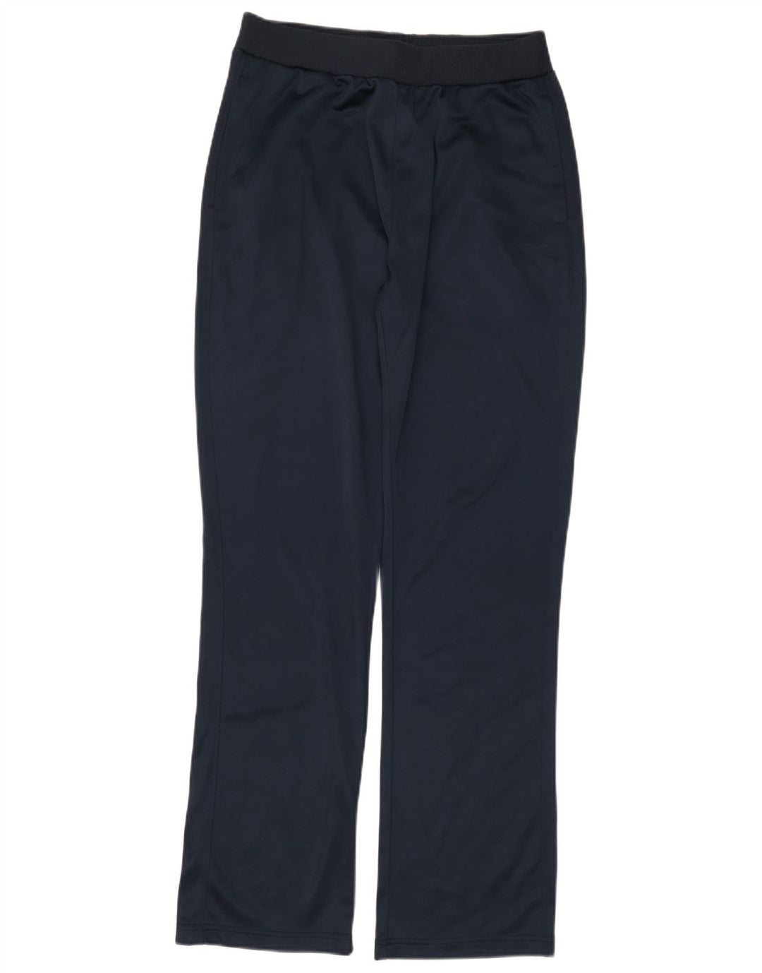 Calça de treino feminina Diadora UK 14 grande poliéster azul marinho