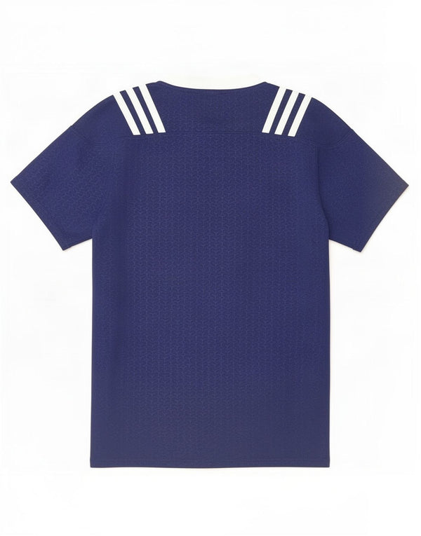 Camiseta masculina Adidas Top médio azul marinho poliéster