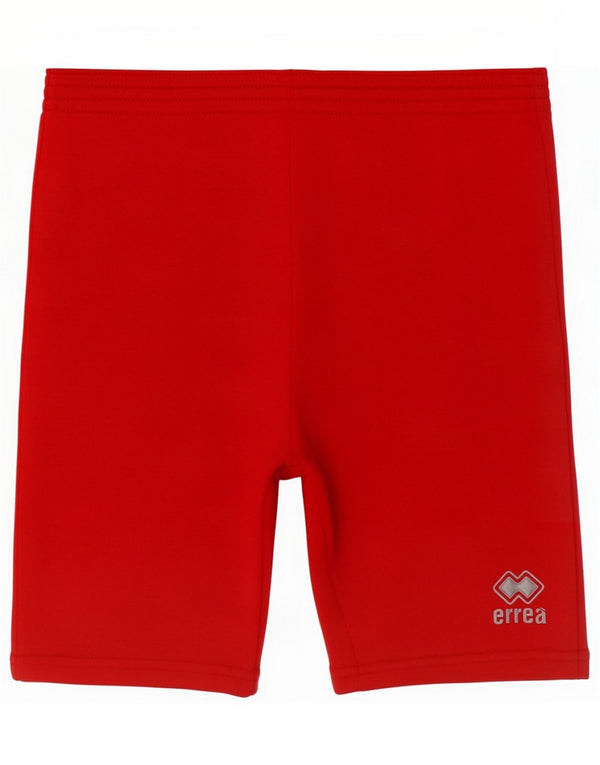 Errea Shorts esportivos femininos UK 14 Médio Vermelho