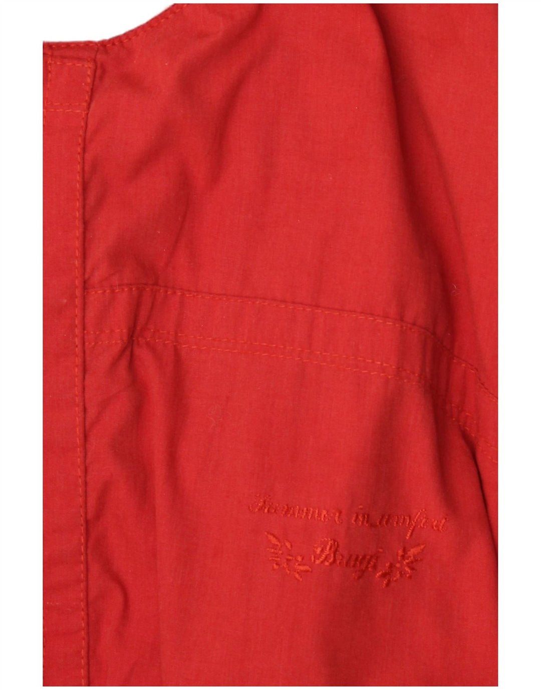 Jaqueta bomber feminina Brugi UK 18 XL vermelha