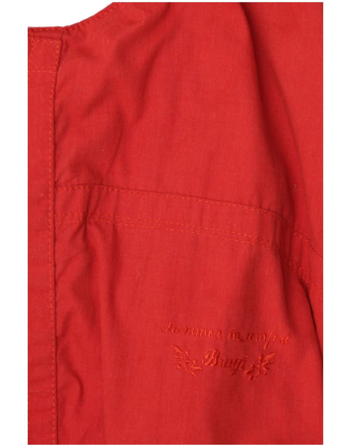 Jaqueta bomber feminina Brugi UK 18 XL vermelha