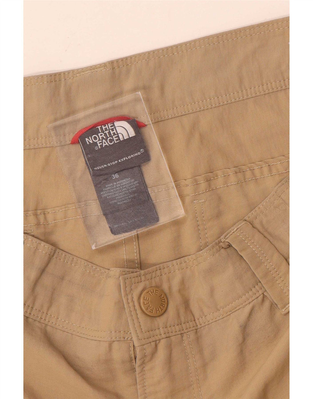 Shorts cargo masculino The North Face W36 grande bege nylon