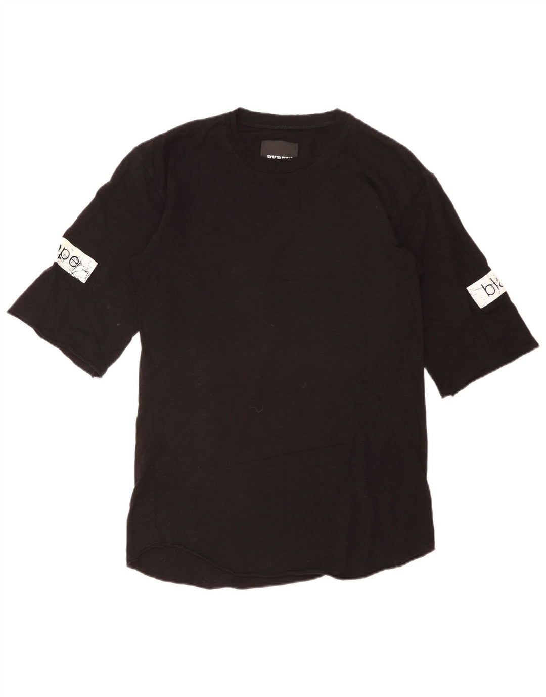 Top gráfico feminino Pyrex manga 3/4 Reino Unido 16 grande preto