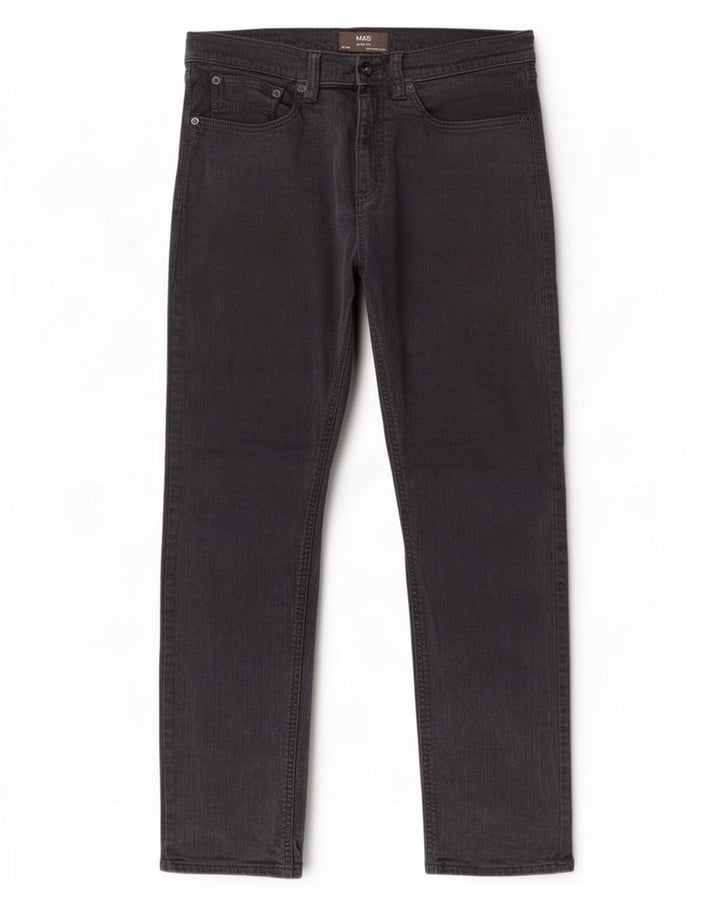 Marks & Spencer Mens Jeans Slim W32 L31 Algodão Preto