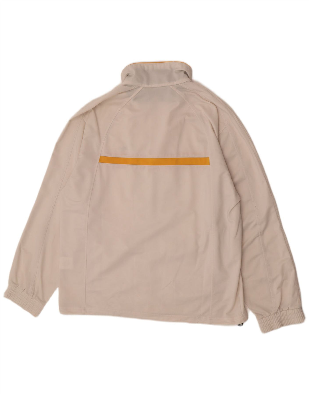 Revestimento superior XL do fato de treino dos homens da Lotto fora do poliéster branco de Colourblock