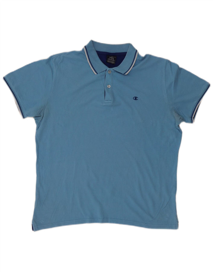 Camisa polo masculina Champion grande azul