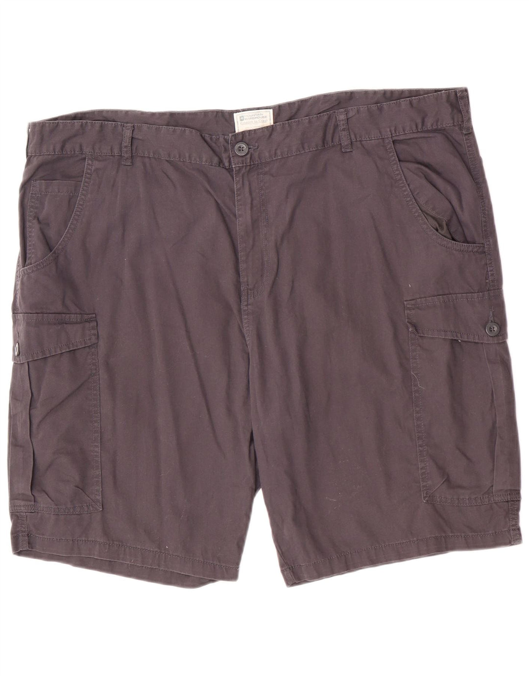 Shorts cargo masculino Mountain Warehouse W44 2XL algodão cinza