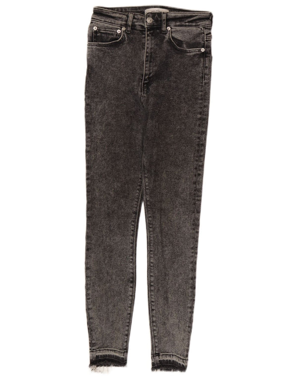 Calça jeans skinny feminina Zara EU 36 XS W26 L27 cinza