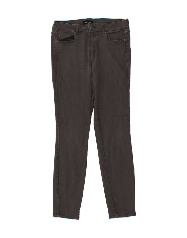 MASSIMO DUTTI Womens Skinny Casual Trousers EU 38 Medium W30 L29 Grey Vintage Massimo Dutti and Second-Hand Massimo Dutti from Messina Hembry 