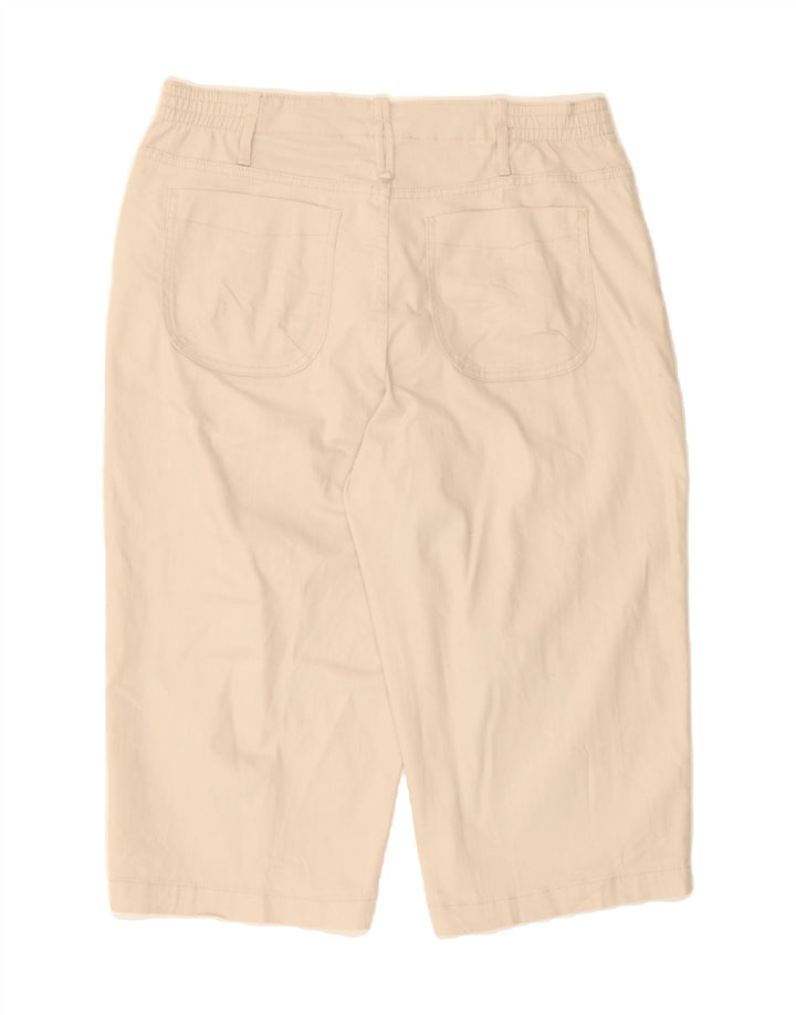 LEE Womens Straight Capri Trousers US 16 2XL W38 L18  Beige Cotton Vintage Lee and Second-Hand Lee from Messina Hembry 
