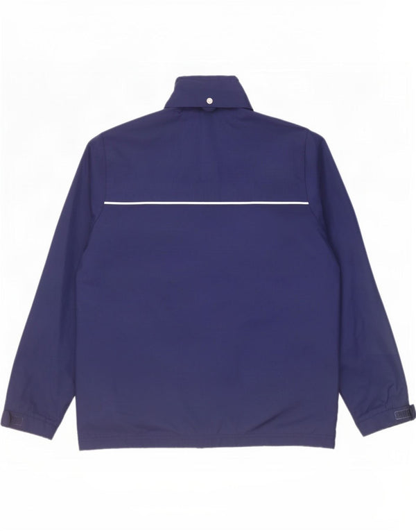 Jaqueta de chuva com capuz Adidas meninos 13-14 anos azul marinho nylon