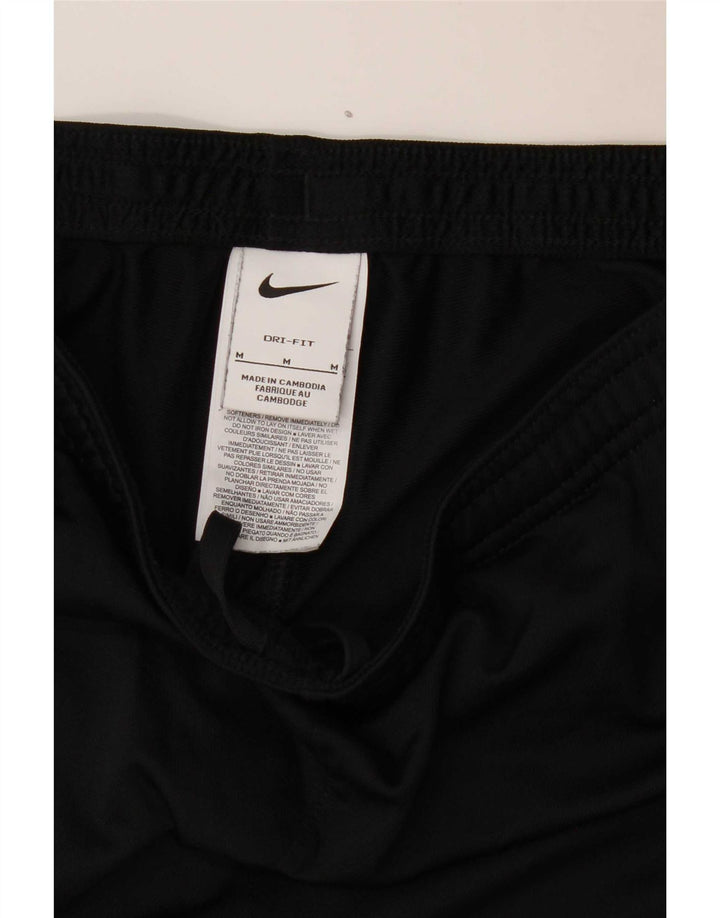 Calça esportiva Nike Dri Fit masculina média preta de poliéster