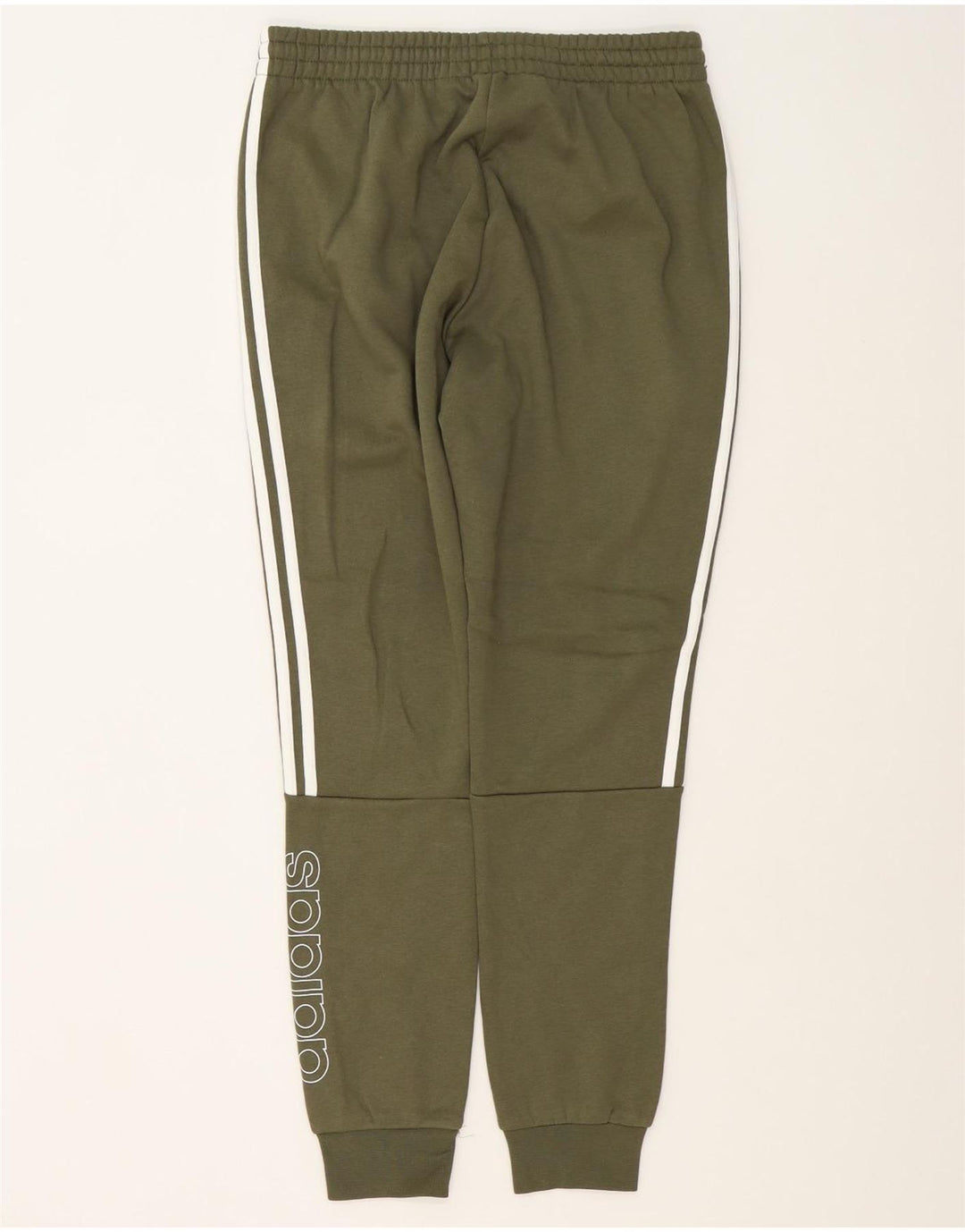 Adidas Mens Graphic Tracksuit Calças Joggers Médio Algodão Cáqui