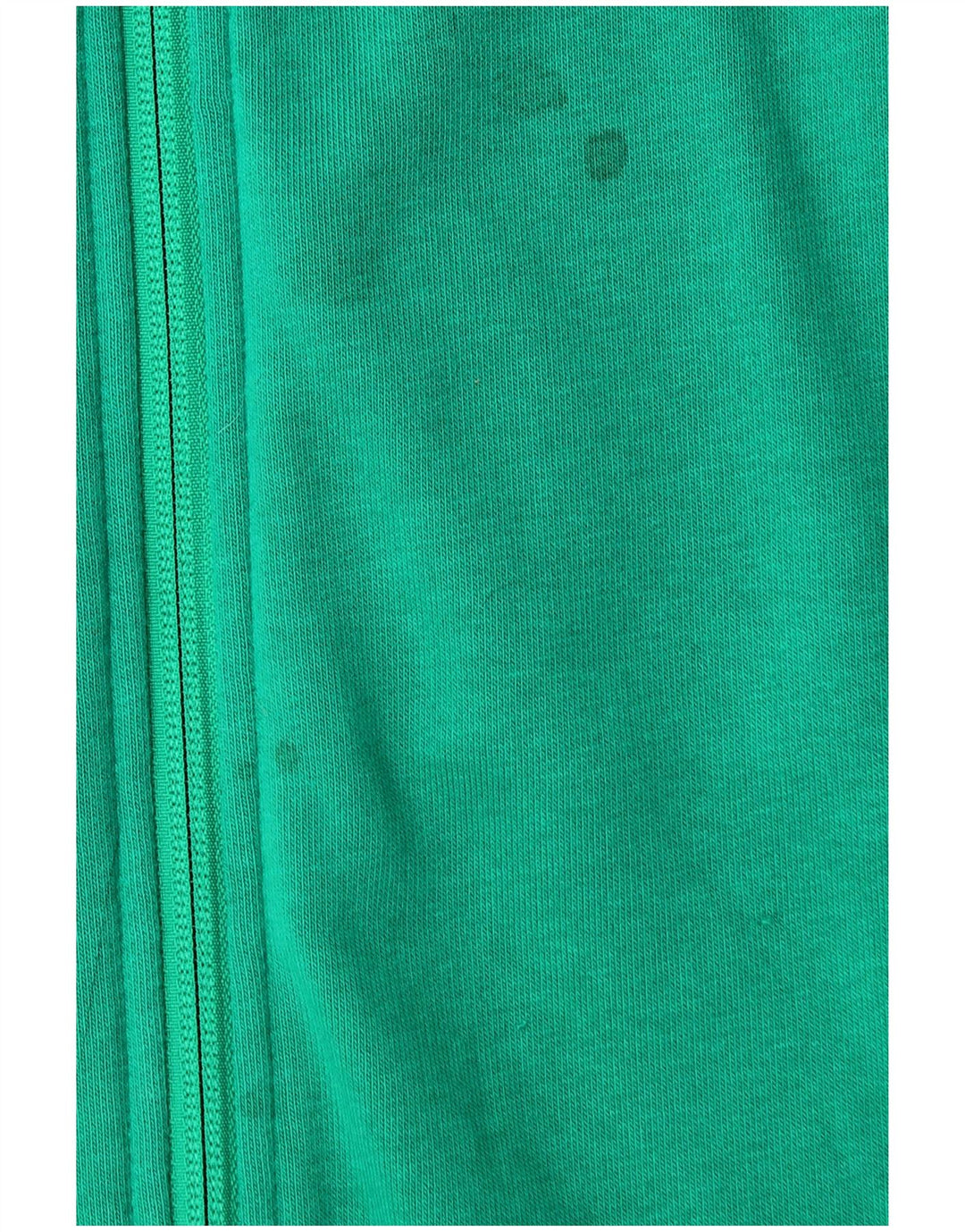 Suéter PUMA masculino com capuz e zíper grande algodão verde