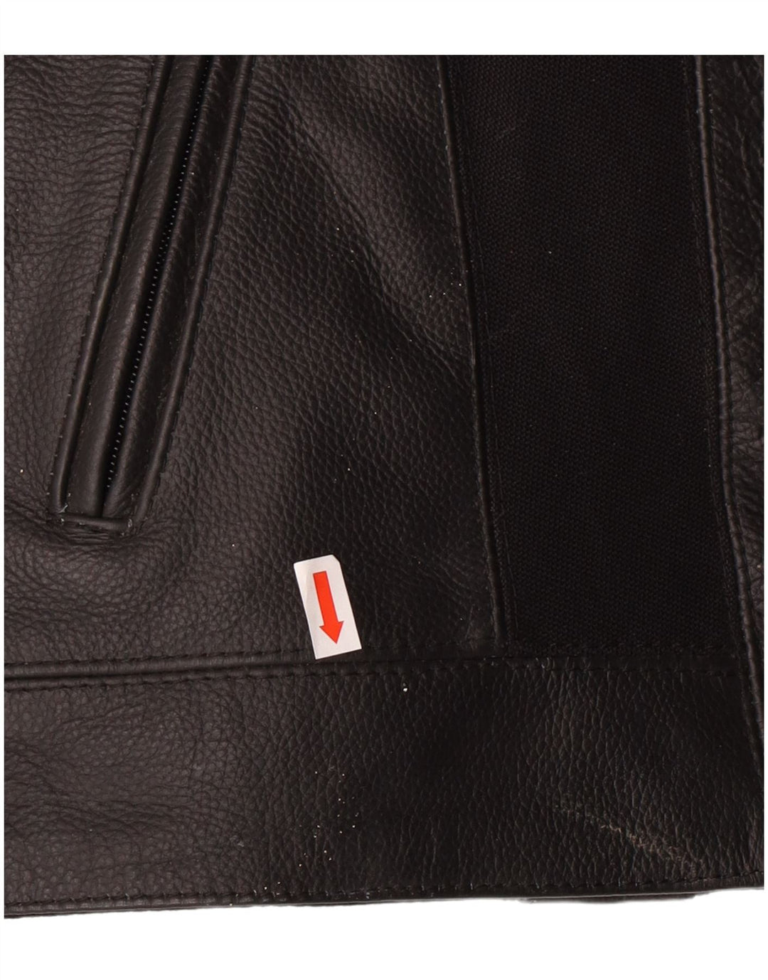 LEWIS Jaqueta feminina de couro para motociclista UK 18 XL couro preto