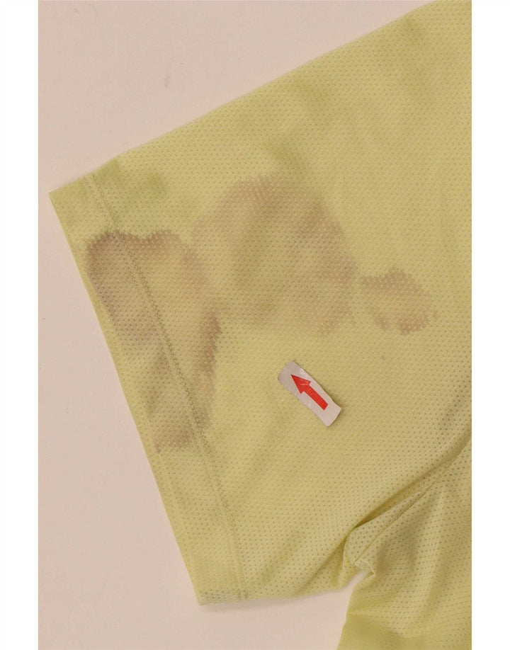 Camiseta Nike Masculina Dri Fit Graphic Top Grande Poliéster Amarelo
