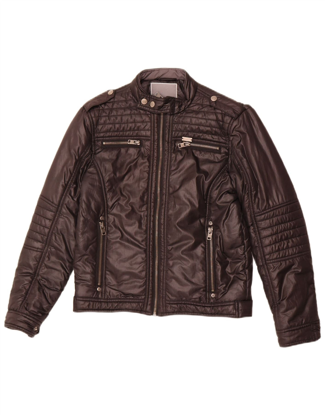 Jaqueta militar acolchoada Lee Boys 11-12 anos poliéster preto