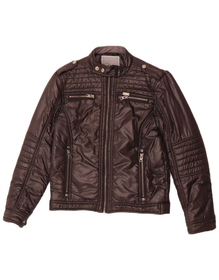 Jaqueta militar acolchoada Lee Boys 11-12 anos poliéster preto