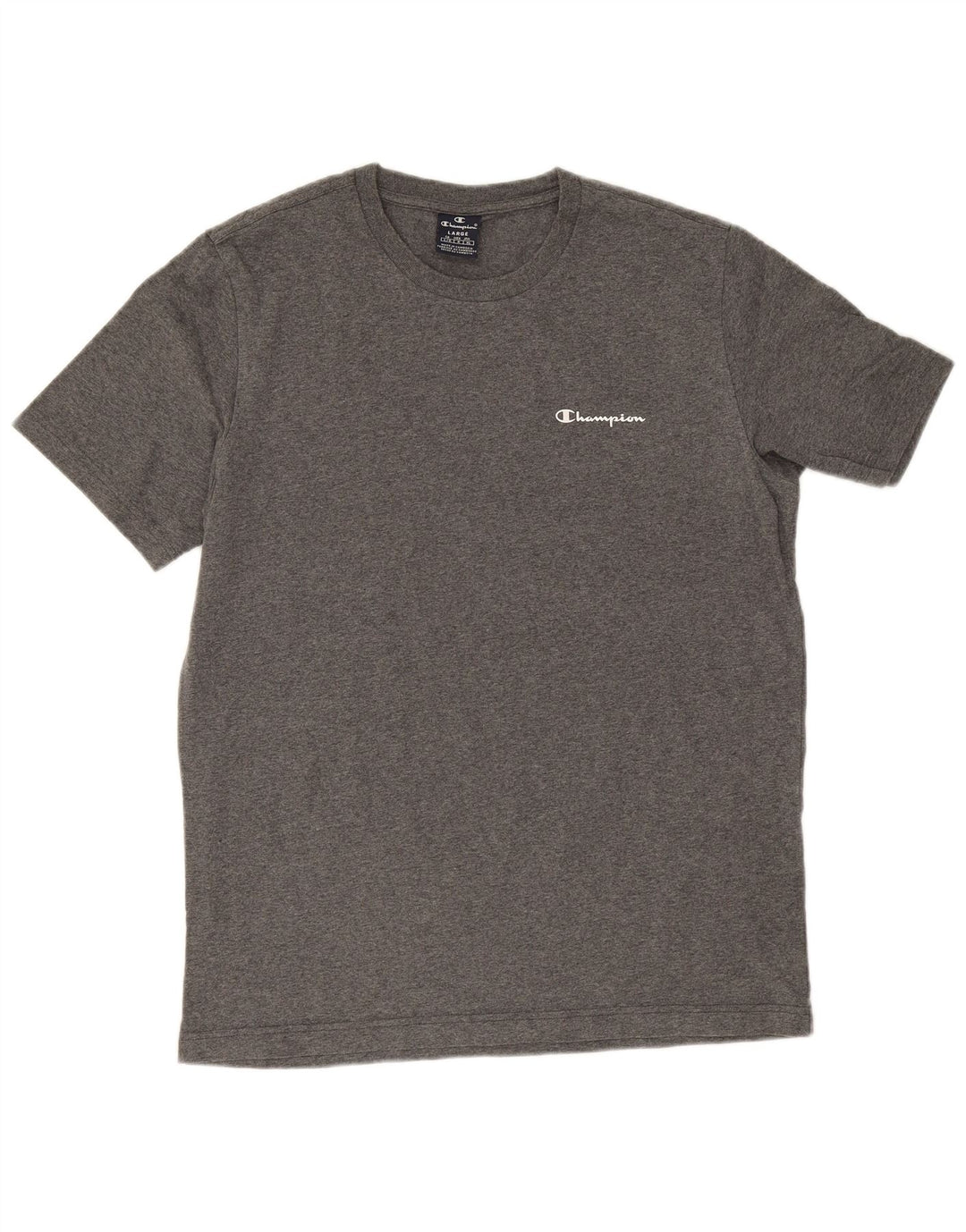 Camiseta masculina Champion grande cinza