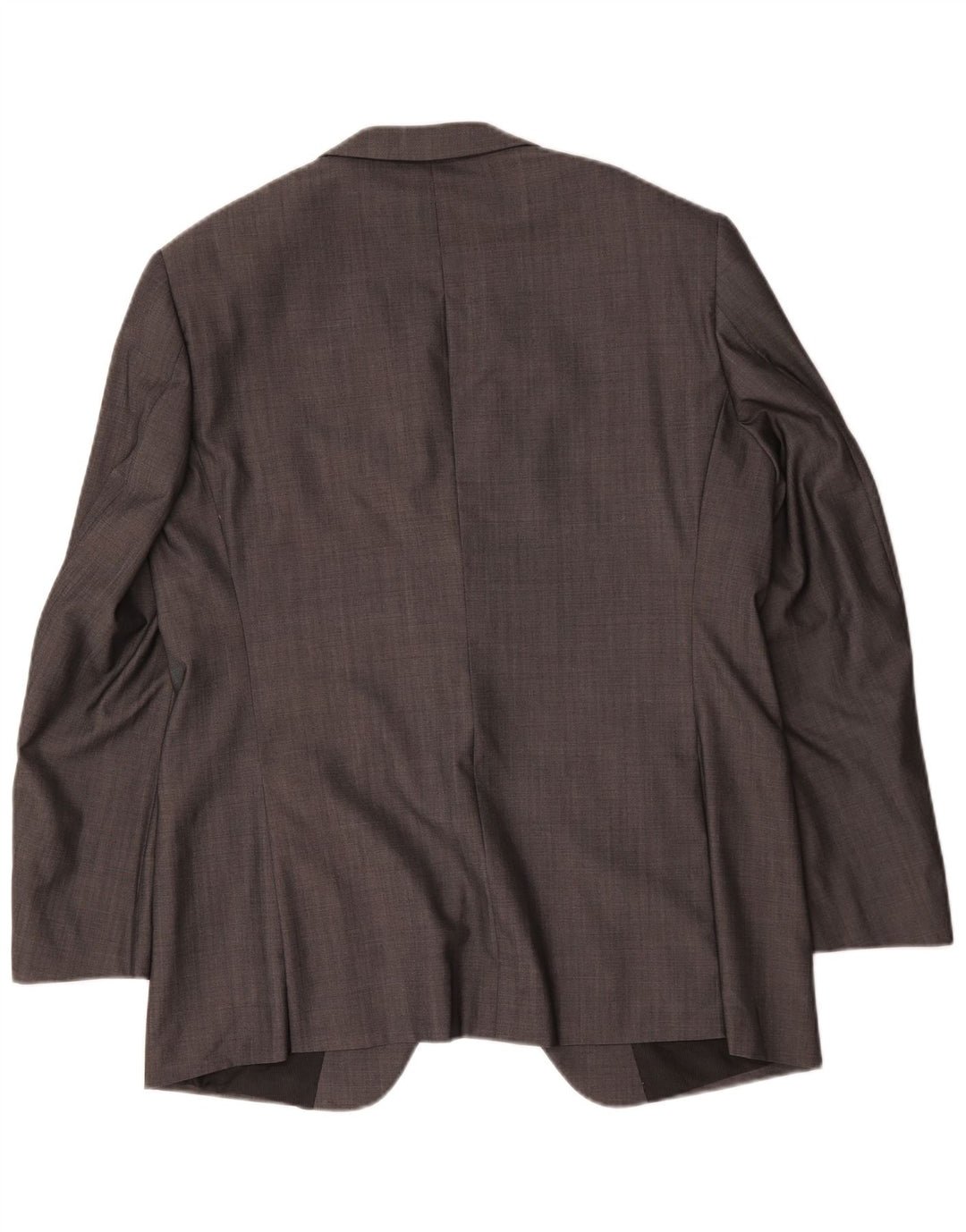 Jaqueta blazer masculina Marks & Spencer Autograph 1 botão Reino Unido 42 grande lã cinza