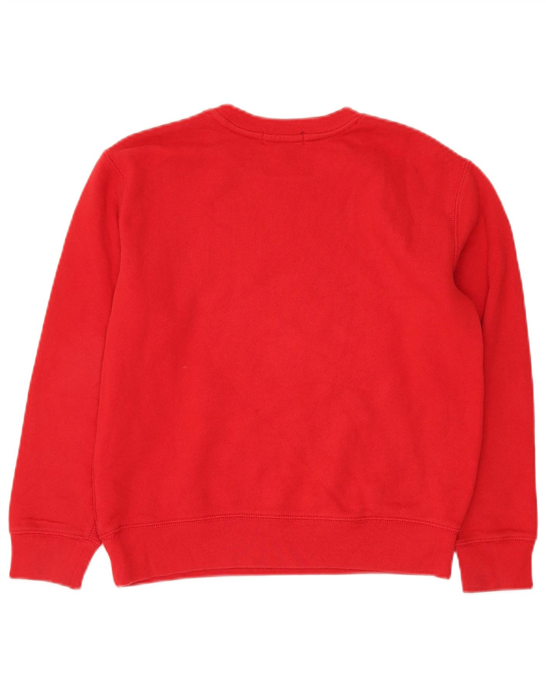 Polo Ralph Lauren Meninos Moletom Jumper 10-11 Anos Médio Algodão Vermelho