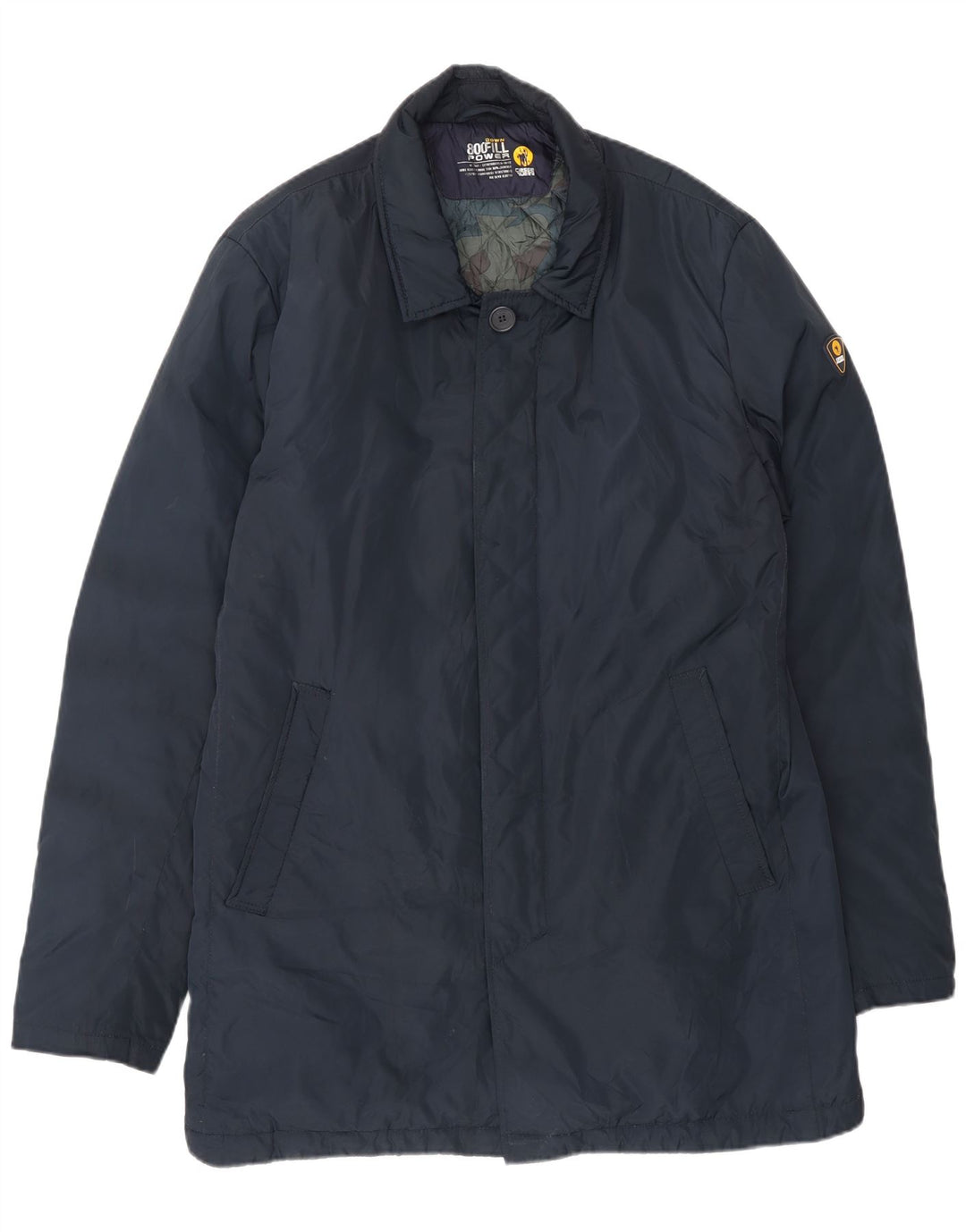 Jaqueta acolchoada masculina Ciesse Piumini tamanho regular 52 grande azul marinho