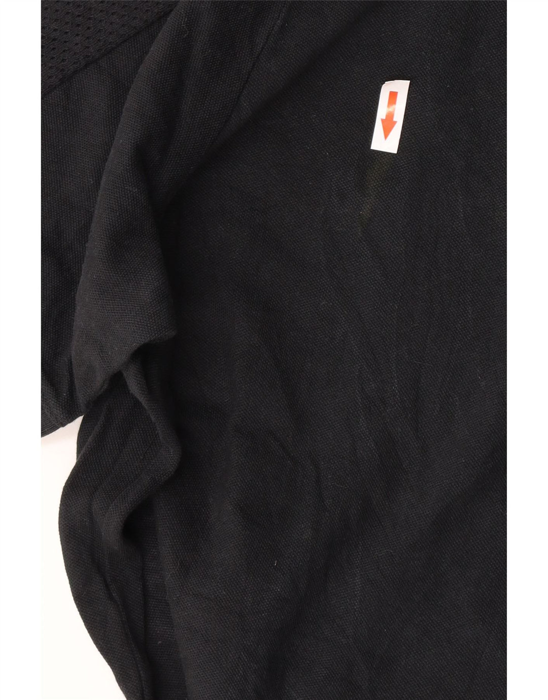 Camisa polo masculina Puma pequena algodão preto