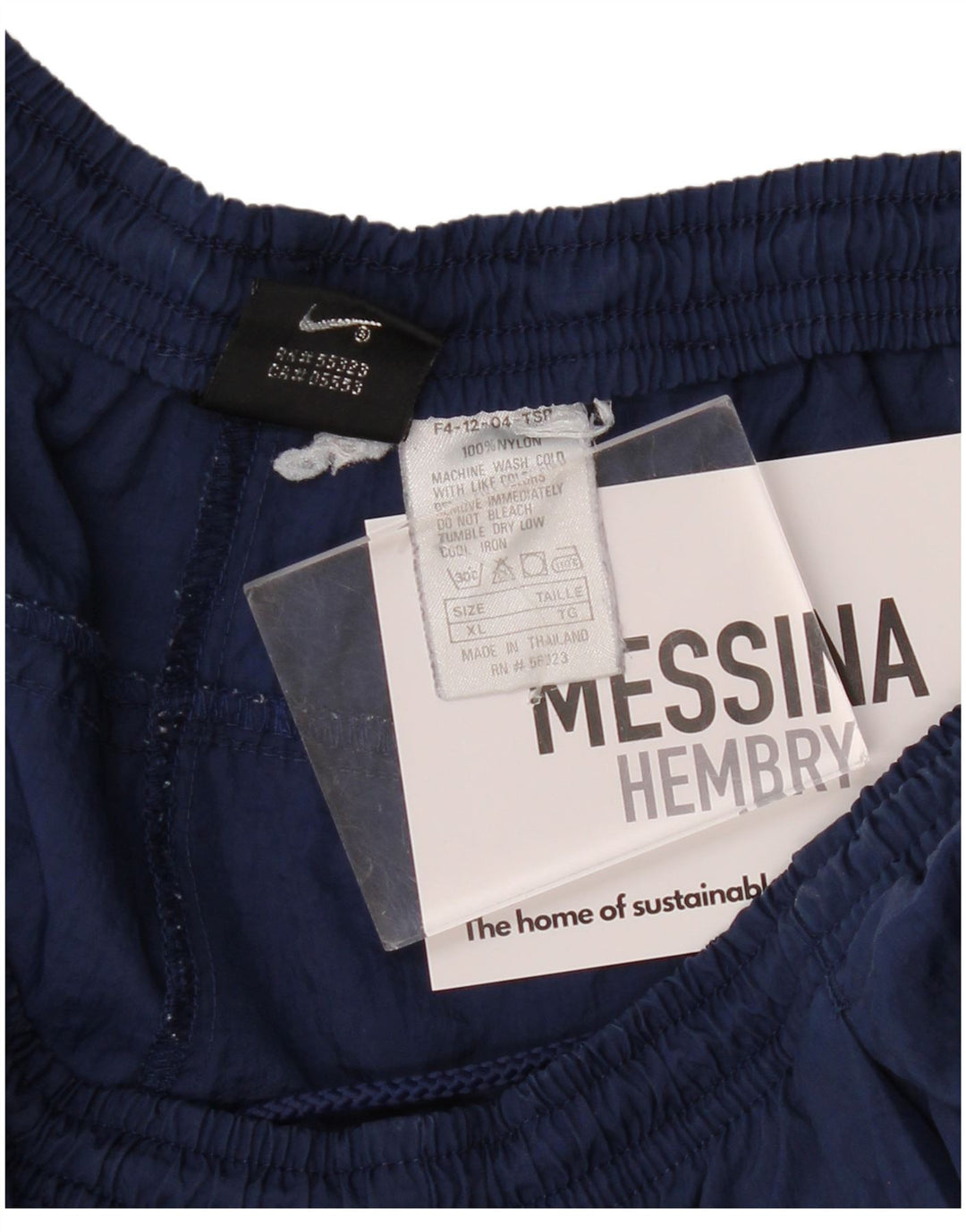 Calça de treino masculina NIKE Joggers XL azul marinho nylon