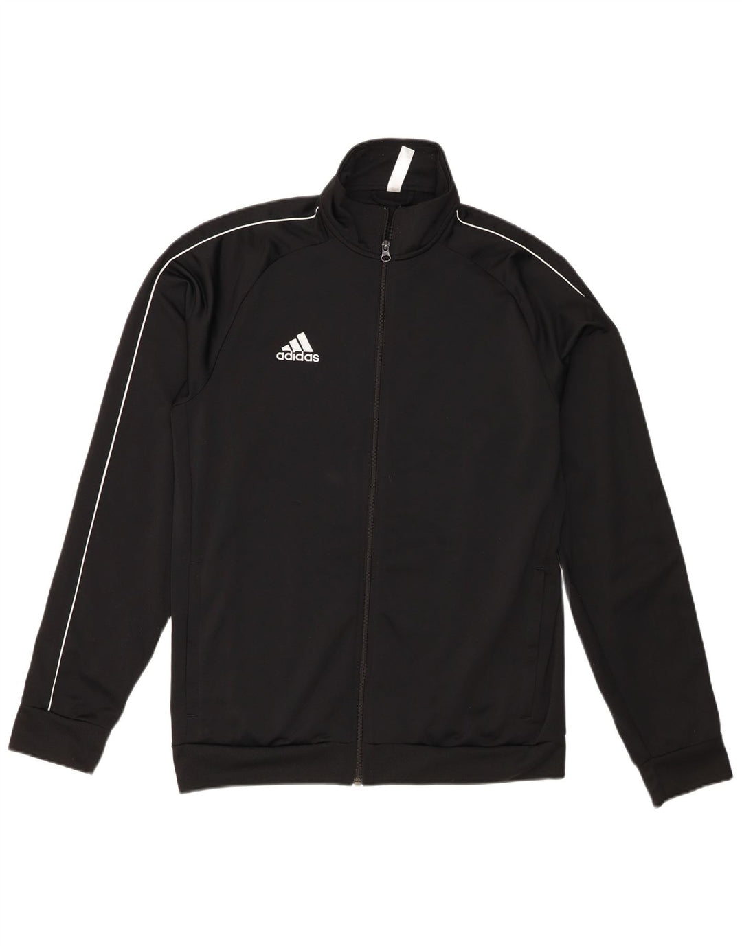 Adidas Mens Treino Top Jaqueta Grande Poliéster Preto