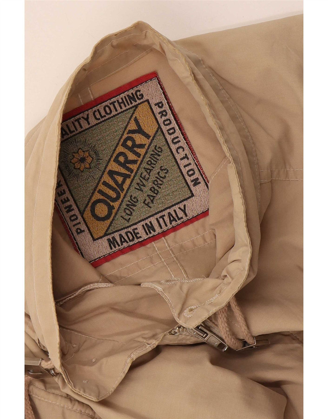 Jaqueta utilitária masculina Quarry UK 42 XL bege