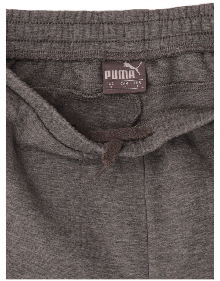 Calça de treino feminina Puma UK 8 pequena cinza
