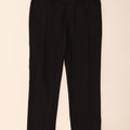 Calça chino reta masculina ZARA EU 40 médio W31 L28 poliéster preto