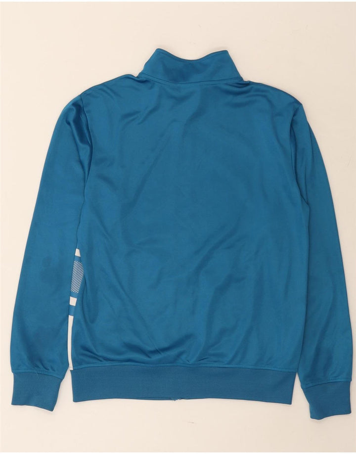 Diadora Mens Tracksuit Top Jacket Pequeno Azul Colourblock Poliéster