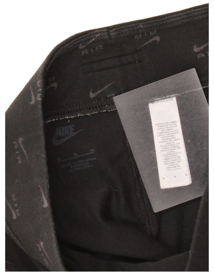 Leggings Nike Femininas Graphic UK 12 Médio Algodão Preto