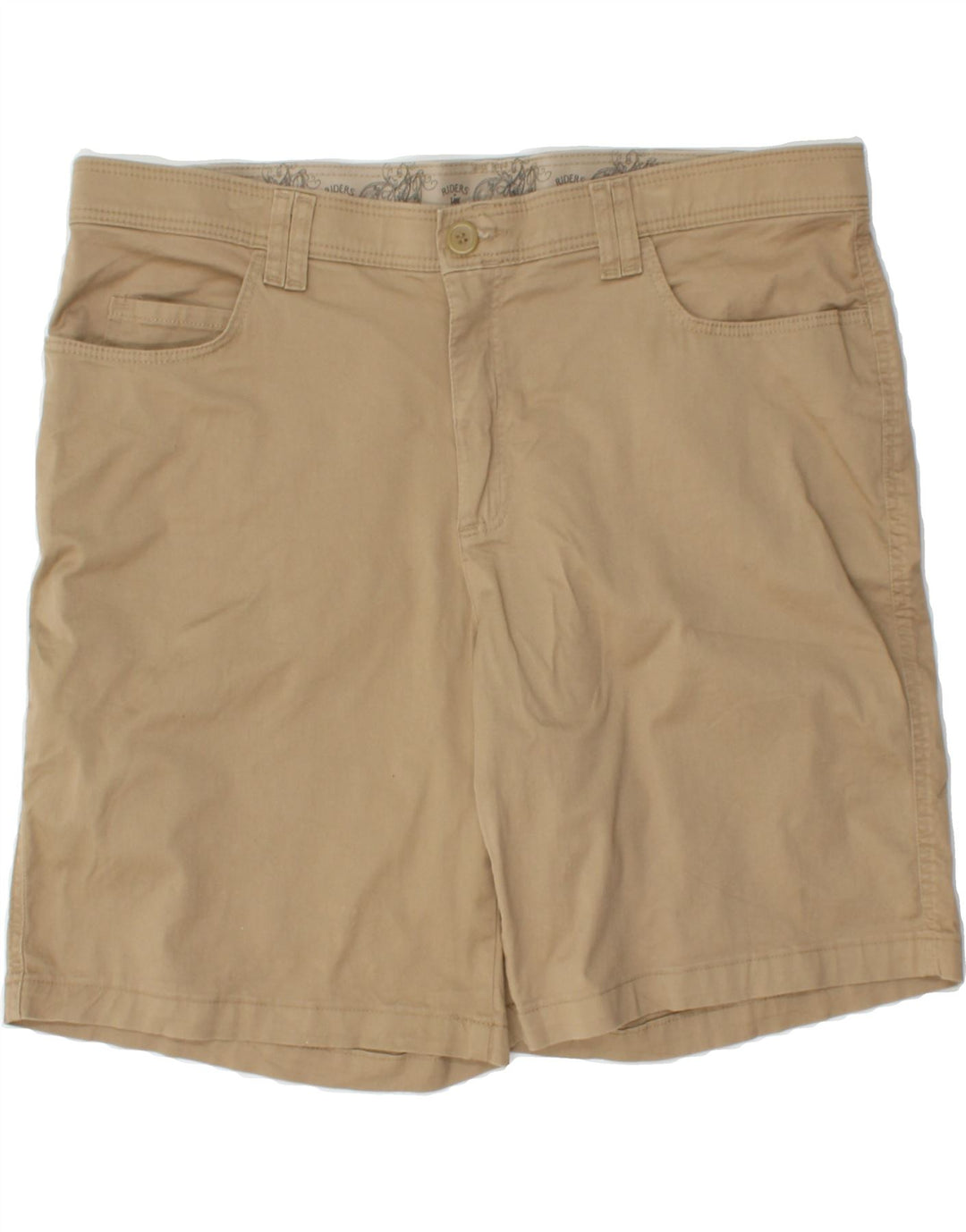LEE Womens Casual Shorts US 18 2XL W38 Beige Cotton Vintage Lee and Second-Hand Lee from Messina Hembry 