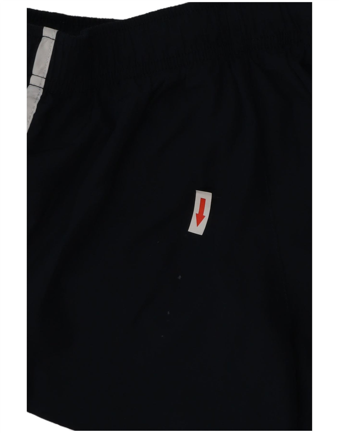 Shorts esportivos femininos Nike Dri Fit UK 8 pequenos azul marinho poliéster