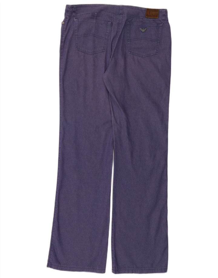 Armani feminino bootcut jeans W32 L33 roxo