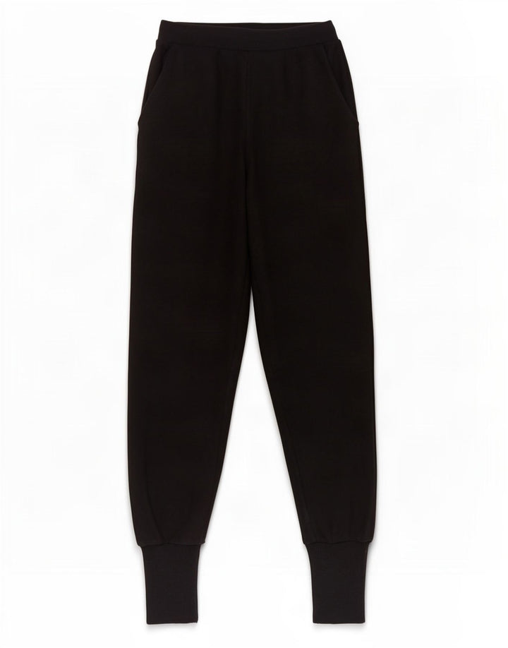 Calça esportiva Zara feminina joggers pequena preta