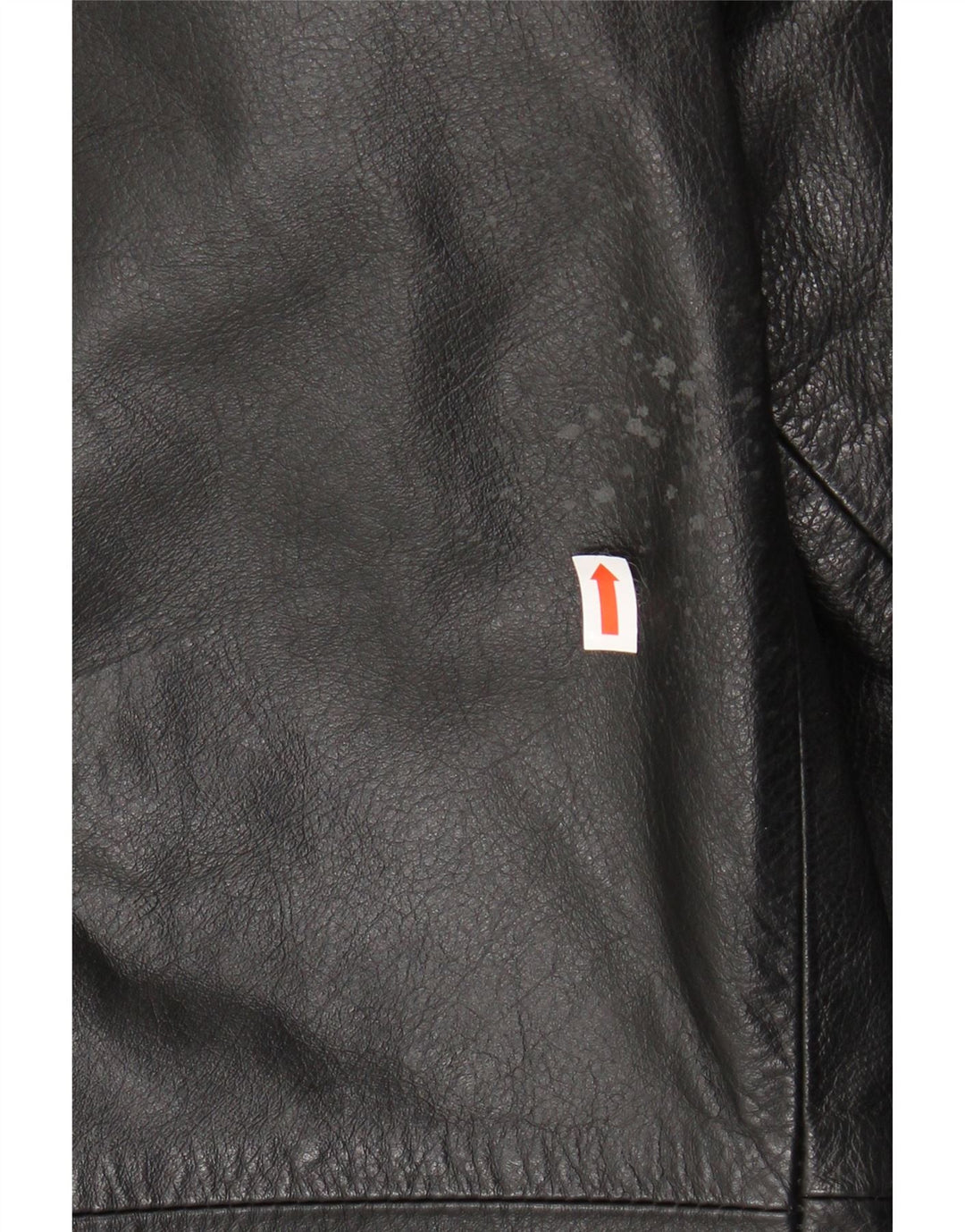 Jaqueta de couro masculina VINTAGE IT 50 grande couro preto