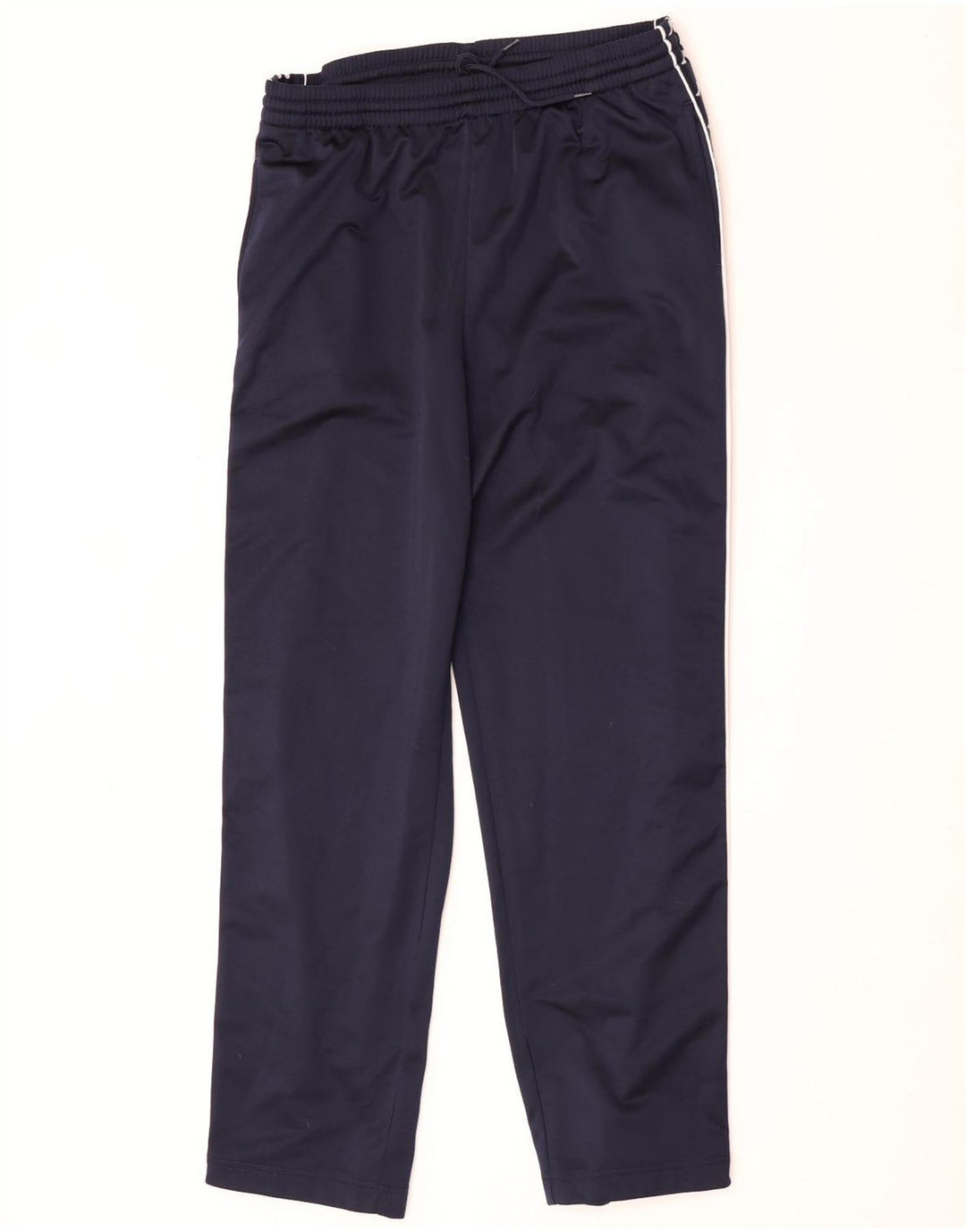 Calça de treino masculina Kappa gráfica grande poliéster azul marinho