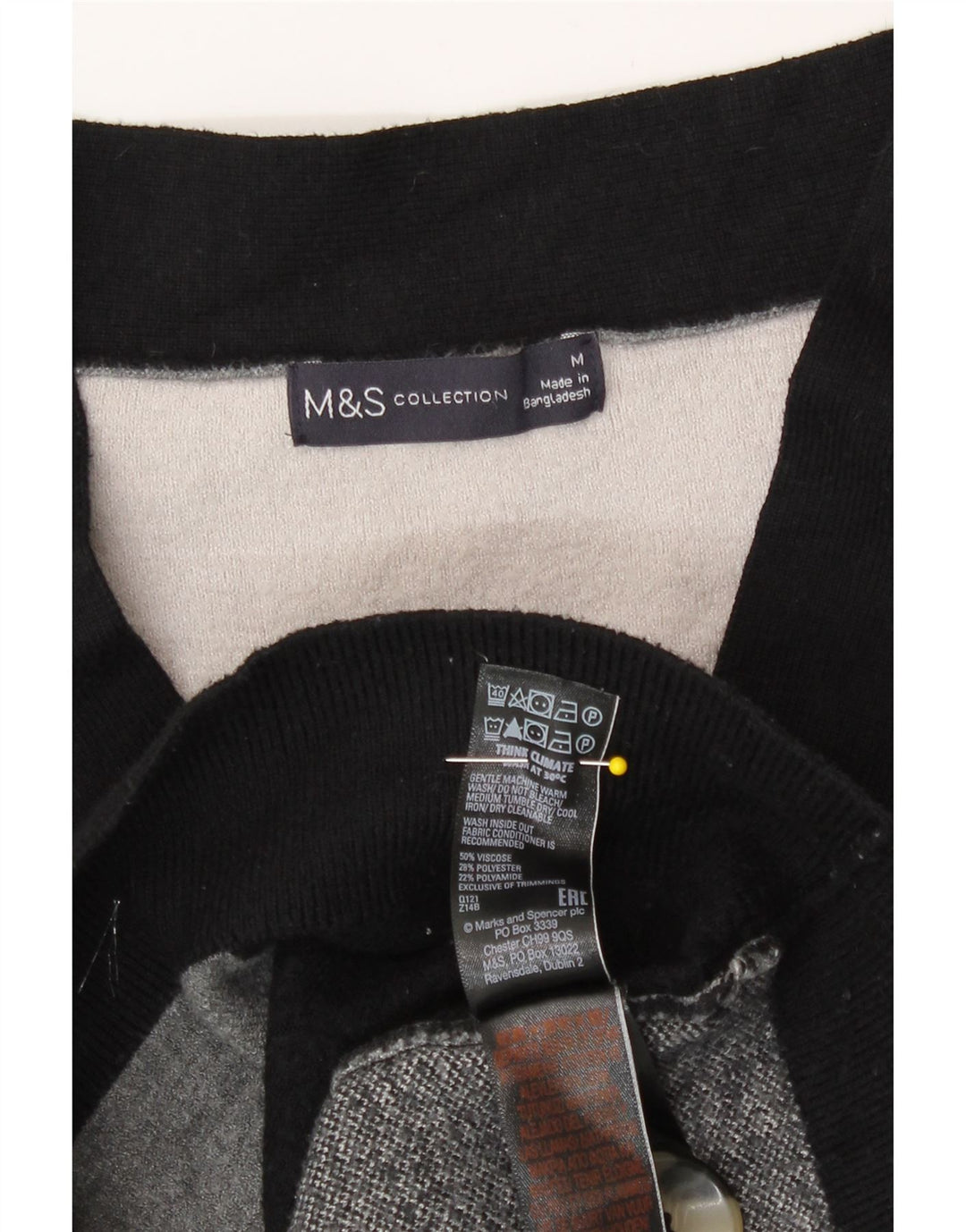 Suéter cardigã feminino Marks & Spencer UK 14 médio multicolorido