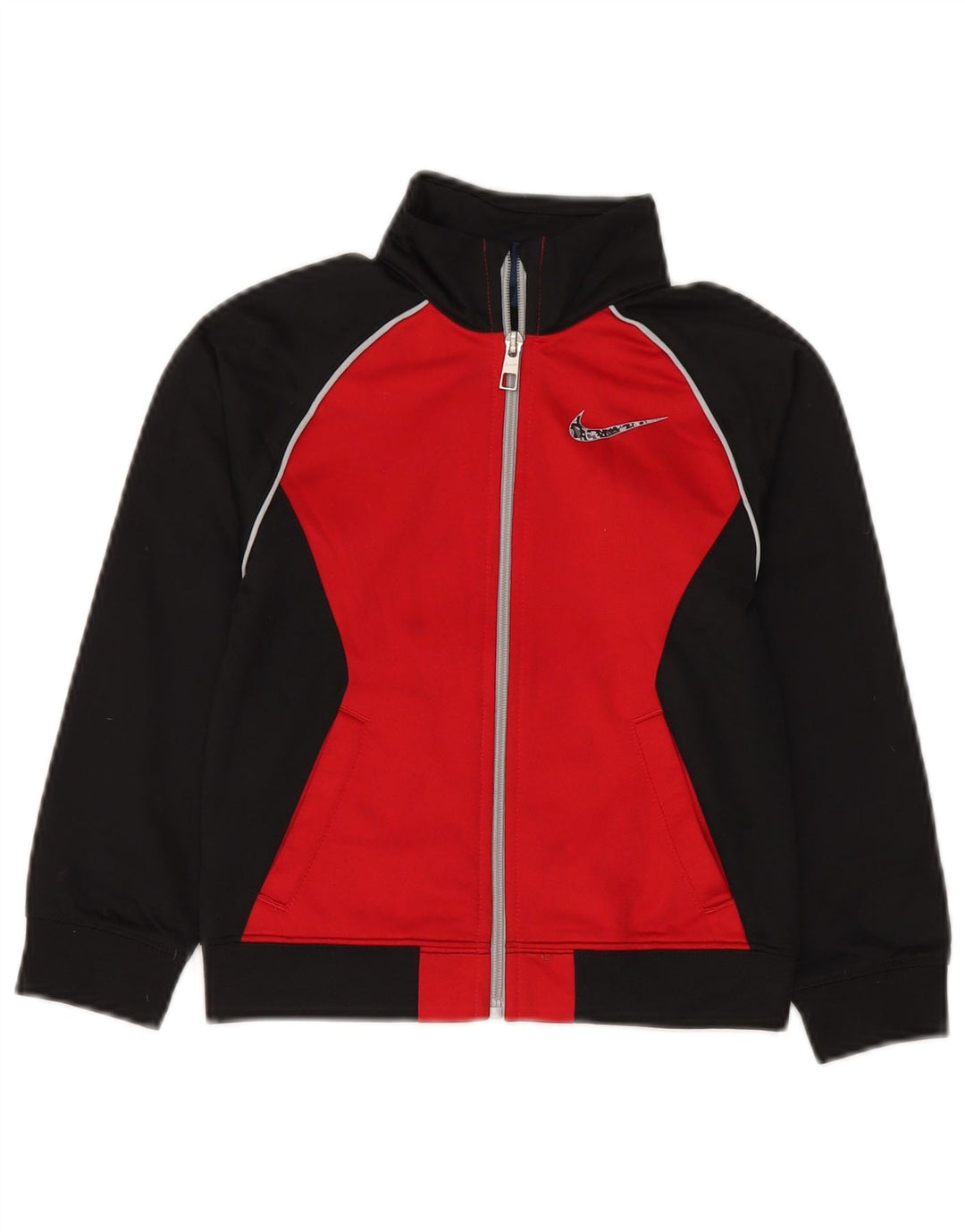 Jaqueta Nike Boys Tracksuit Top 5-6 Anos Preto Colorblock Poliéster