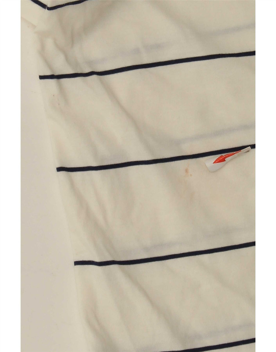 Camisa polo masculina Nike Regular Fit 2XL de algodão listrado branco