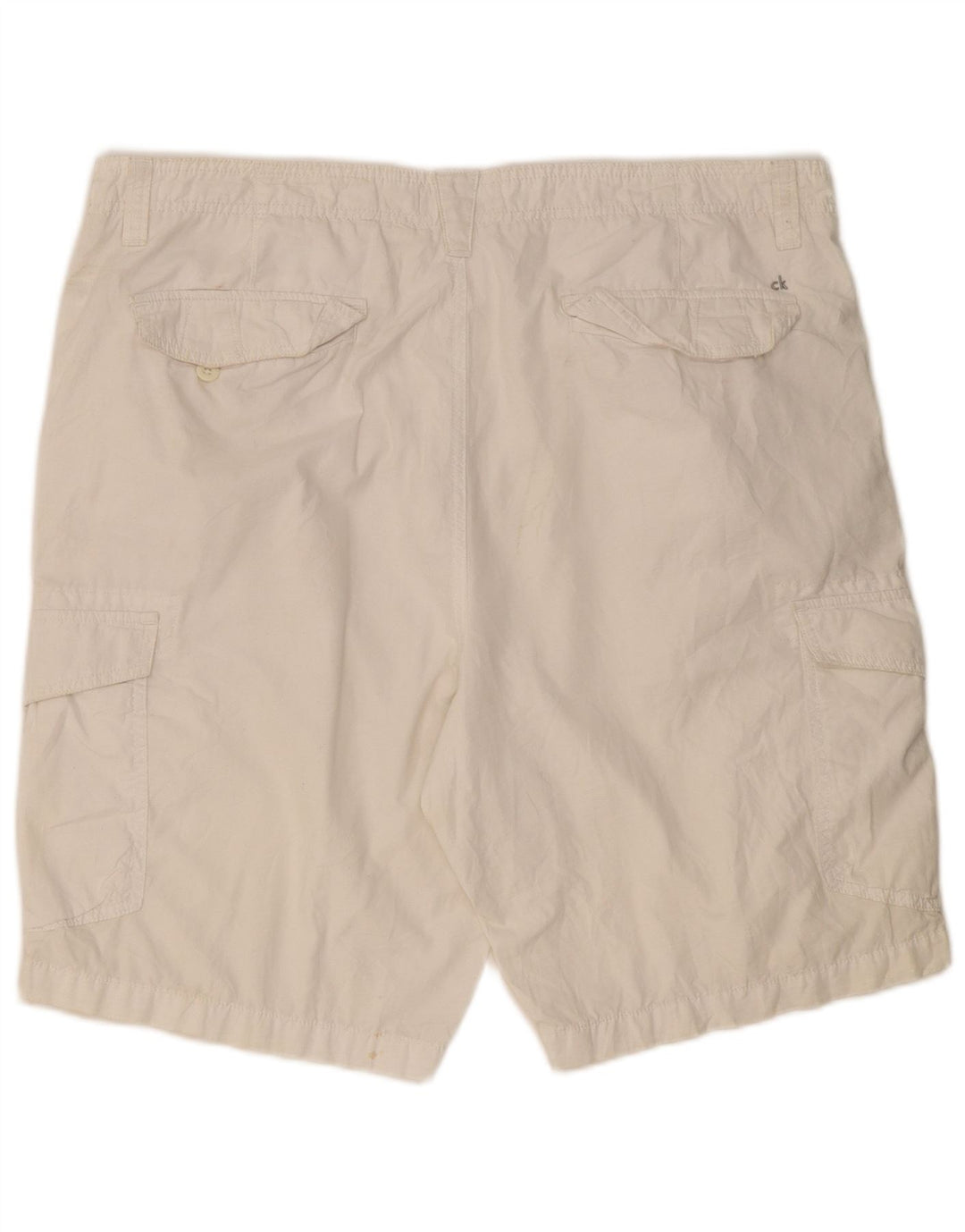 Shorts cargo masculino Calvin Klein W40 XL algodão branco