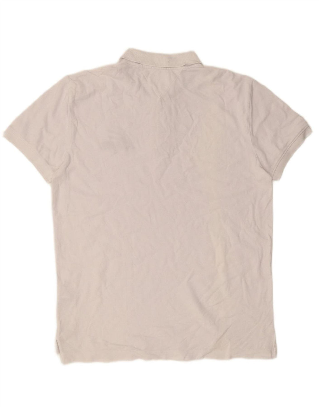 Camisa polo masculina TOMMY HILFIGER Regular Fit XL algodão branco